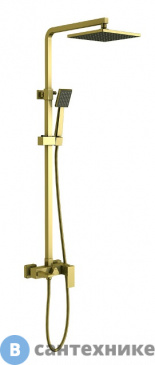 картинка Душевая стойка Timo SX-1030/17 золото матовое