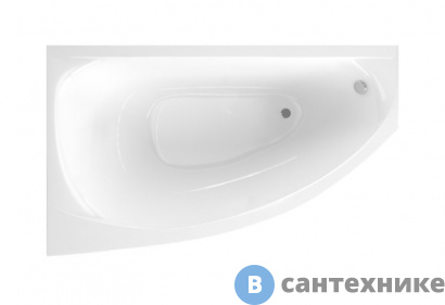 картинка Ванна акриловая Domani-spa Style 160х96 левая на каркасе