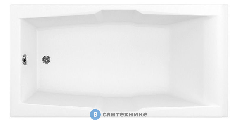 Акриловая ванна Aquanet VEGA 190*100 к/с15 (205556)