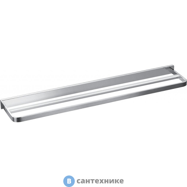 Полотенцедержатель Cezares CZR-F-8911 двойной 608х113, хром
