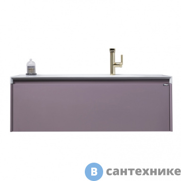 картинка Тумба с раковиной Orans BC-4060-1200R с LED подсветкой, PU034 (1200x500x400)