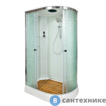 картинка Душевая кабина DTO EM1512L стандартная
