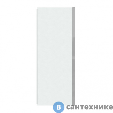 картинка Боковая стенка Grossman Pragma 200.K33.03.80.10.02 (80*195) хром, стекло шиншилла