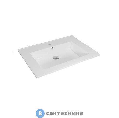 Умывальник Kirovit Оскар 650 см белый с/о мебельный