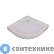 Душевой поддон Orange E01-100TB/T 1/4 круга 100 см (силенный каркас, 6 ножек, сифон)