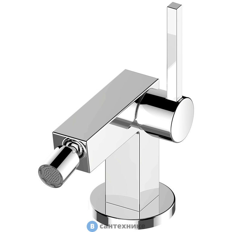 Смеситель Keuco EDITION 90 для биде, с гарнитурой, хром (59009010000)