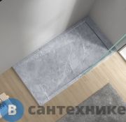 Душевой поддон ESBANO ESP-LM128VG мрамор серый, из искусственного камня