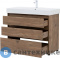 картинка Тумба под раковину Aquanet Nova Lite 100 (SLIM SYNERGY) 3 ящ. дуб рустикальный (302480)