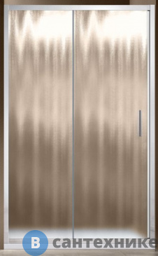 картинка Душевая дверь Vincea Garda VDS-1G135CH, 1350, хром, стекло шиншилла