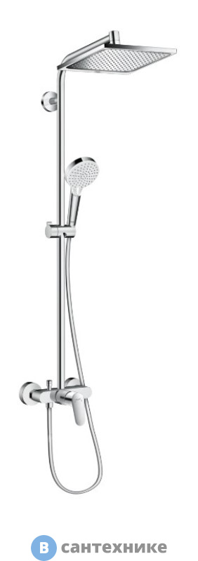Душевая стойка Hansgrohe 27284000 Crometta E 240