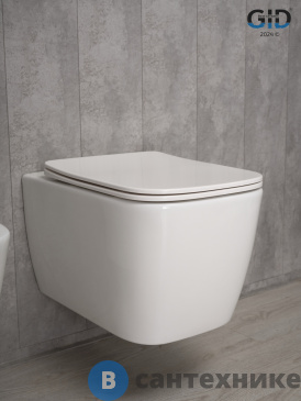 картинка Унитаз подвесной GID-ceramic Tr2140