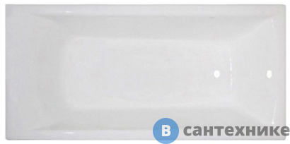 картинка Чугунная ванна CASTALIA PRIME 170x75 (без ножек)