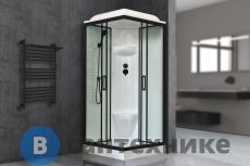 Душевая кабина Royal Bath RB 90HP6-WT-BL 900x900x2170 (белое/прозрачное) (RB90HP6-WT-BL)