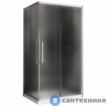 картинка Душевой уголок ABBER Schwarzer Diamant AG02129MH 120*90*195, без поддона