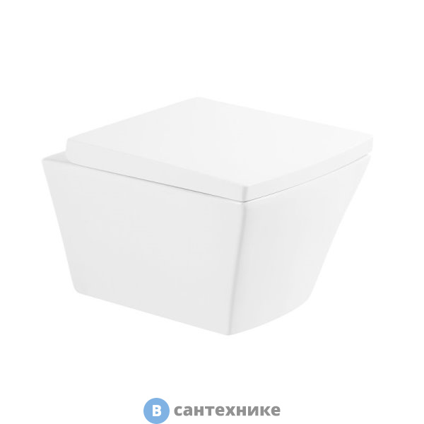 Унитаз BelBagno REGINA BB104CH подвесной, безободковый, с креплением 360x425x420 без сиденья