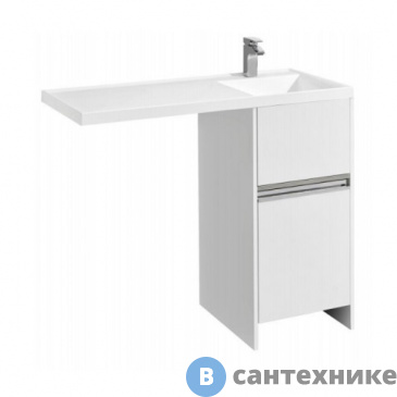 картинка Тумба под раковину Акватон Лондри под с/маш 40 (1A236001LH010)
