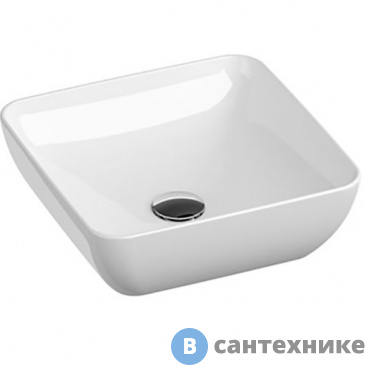 картинка Умывальник Ravak UNI 380 S SLIM керамический белый (XJX01138001)