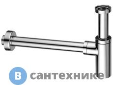 Сифон Paffoni ZACC240CR круглый с подключением 1' 1/4