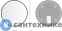 картинка Зеркало Aquanet Контур D 1000 LED TX черный (367654)