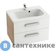Тумба под умывальник Ravak SD 700 CHROME II каппучино/белая (X000000921)