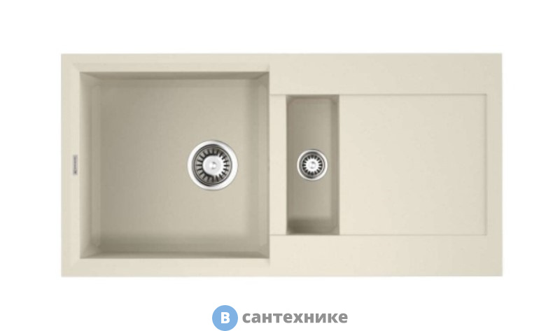 Кухонная мойка OMOIKIRI Sakaime 86-2-EV эверест (4993204)