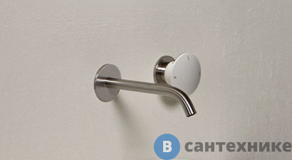 картинка Смеситель Antonio Lupi MayDay/Midimayday встраиваемый для душа со встраиваемой частью (комплект), белый (MAYDAY Bianco)