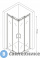 картинка Душевой уголок Berges GELIOS 1000x1000x1950 прозрачное стекло, 8 мм, профиль хром (061027), без поддона