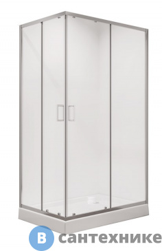 картинка Душевой уголок Niagara NG-6611 (120*90*190) прямоугольник, двери раздвижные, без поддона