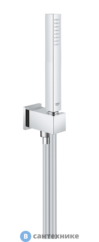Ручной душ Grohe Euphoria Cube 26405000 с подключением для душевого шланга