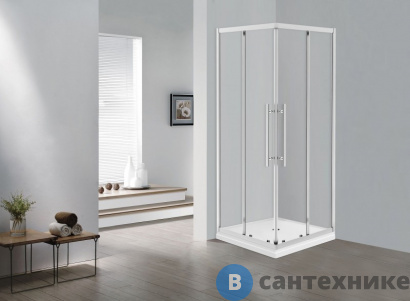картинка Душевое ограждение ESBANO ESF-100KV-C хром