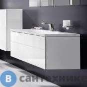 Тумба с раковиной Keuco Royal Reflex 34070210000 + 34071311001, белый, 1000 мм (39604210100)