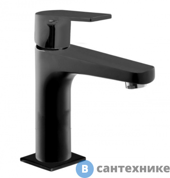 картинка Смеситель AZARIO TREYA AZ-156845024 для раковины, чёрный матовый
