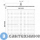 картинка Верхний душ RGW SP-82-25 квадрат/хром 25*25 (21148225-01)