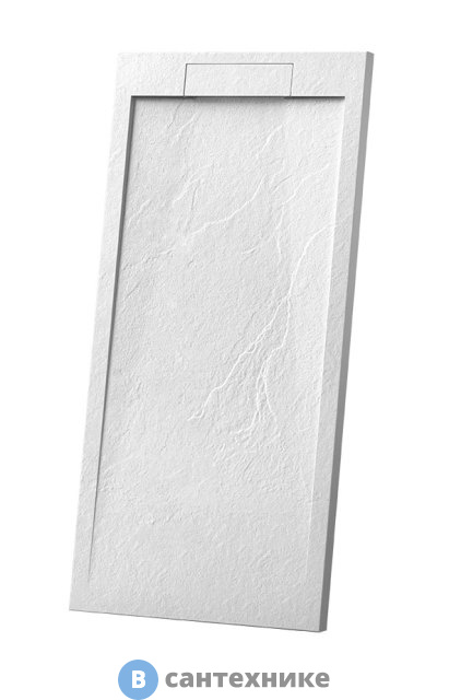 Душевой поддон Vincea VST-4SRL9012W, 900*1200*25, белый матовый из искусственного камня, без сифона