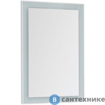 картинка Зеркало Dreja Kvadro с LED подсветкой 600х850 инфракрасный выключатель (77.9011W)