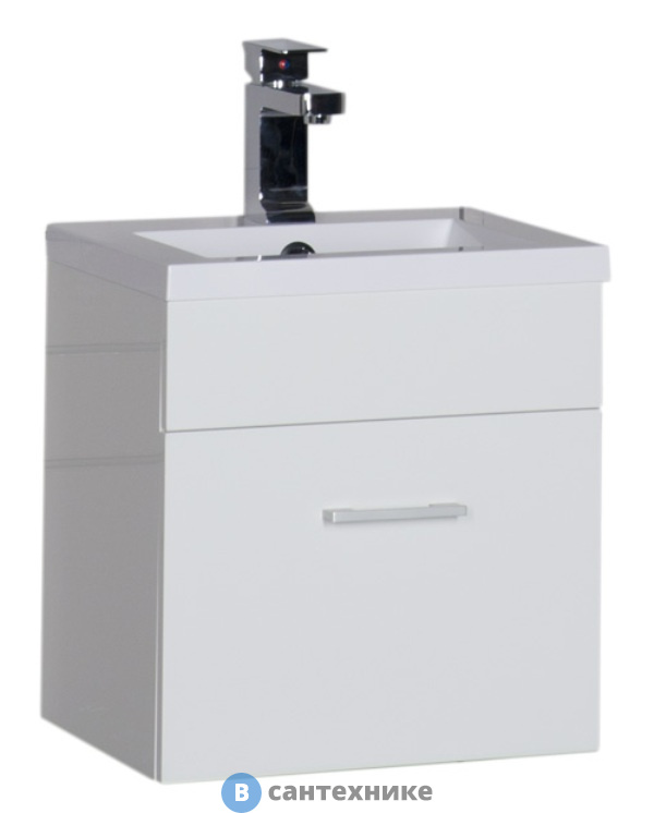 Тумба под раковину Aquanet Нота 40 белый (159137)