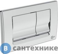 Кнопка смыва Ideal STANDARD R0108AA SOLEA M1 двойной смыв, хром