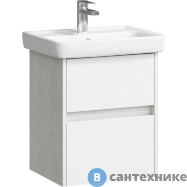 картинка Тумба под раковину Aqwella CITY 50 CI0105DK (подвесная, дуб канадский)