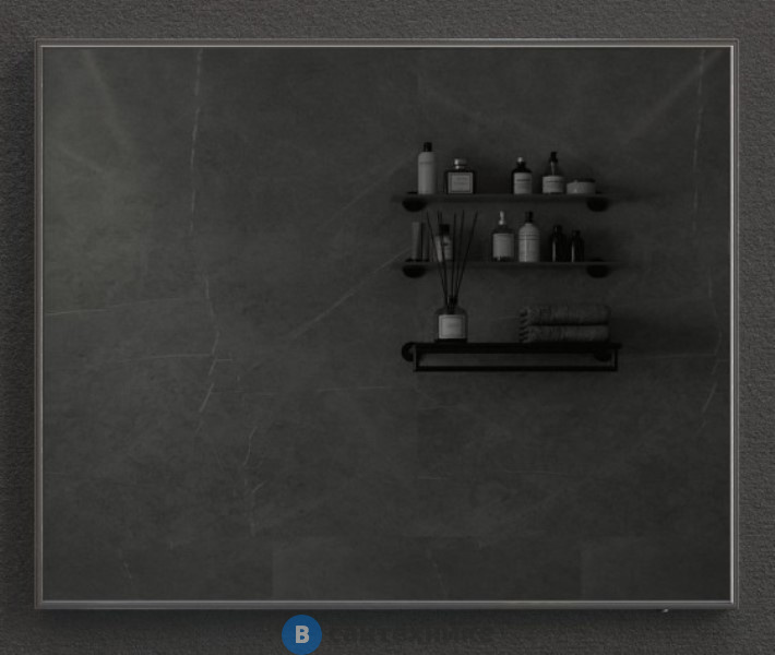 Зеркало ESBANO ES-3803 RD 80x60