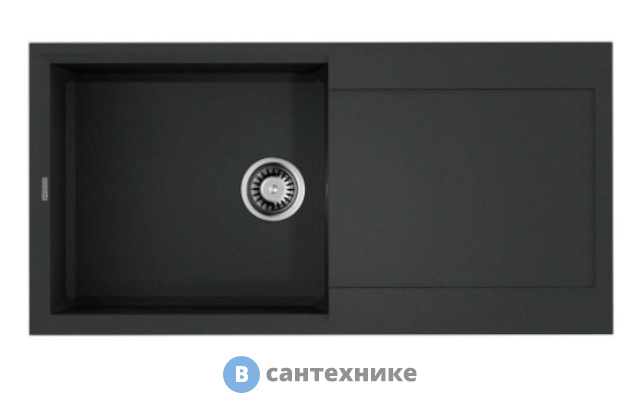 Кухонная мойка OMOIKIRI Sakaime 100-BL черный (4993884)