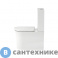 картинка Чаша унитаза Duravit White Tulip 370x650 мм, безободковый, слив универ., HygieneGlaze, белый (2197092000), без бачка и сиденья