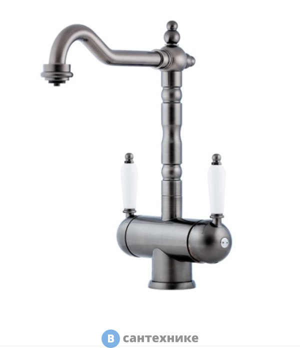 Смеситель OMOIKIRI Amagasaki-SI серебро (4994045)