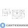 картинка Умывальник Santeri Грация 62 см мебельный белый с/о