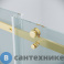картинка Душевое ограждение Grossman Classic 120.K33.04.1280.32.00 (120*80*195) золото сатин, стекло прозрачное, без поддона