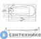 картинка Ванна акриловая Santek Каледония 170х75 (1WH302391), без каркаса и сифона