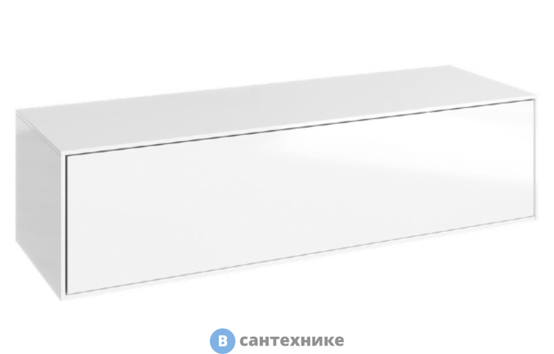 Комод Aqwella Genesis 120 подвесной, белый (GEN0312W)