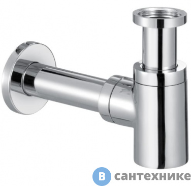 картинка Бутылочный сифон Jacob Delafon E78297-CP д/рукомойников (хром)
