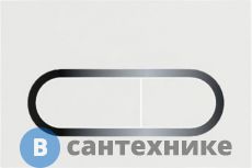 Кнопка смыва Ravak Chrome белая X01455