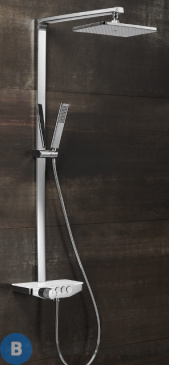 картинка Душевая стойка Black&White U7785 хром