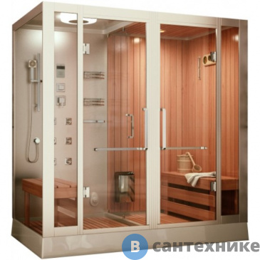 картинка Душевая кабина Frank F 921 R правосторонняя, с финской сауной